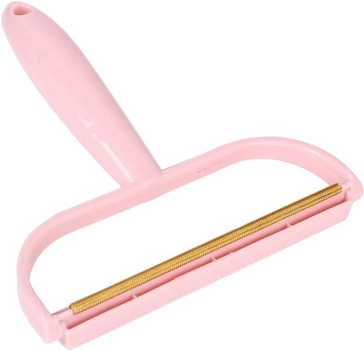 Pluisverwijderaar Kleding - Ontpluizer Meubels - Kleding Onderhoud - Handmatig Fuzz Verwijderen - 16 x 13.5 x 2 cm - Roze
