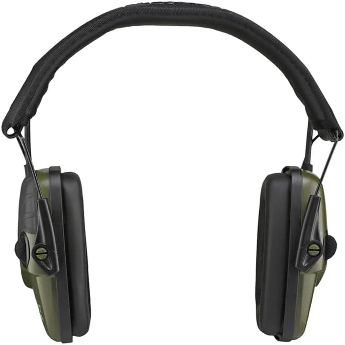 Impact Sport Elektronische Gehoorbescherming - Schietgehoorbeschermers - Geluidsdempende Hoofdtelefoon - 25 dB Geluidsreductie - Geschikt voor schieten, gehoorverbetering, autisme, jagen, buitensporten en werk - Groen