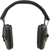 Impact Sport Elektronische Gehoorbescherming - Schietgehoorbeschermers - Geluidsdempende Hoofdtelefoon - 25 dB Geluidsreductie - Geschikt voor schieten, gehoorverbetering, autisme, jagen, buitensporten en werk - Groen