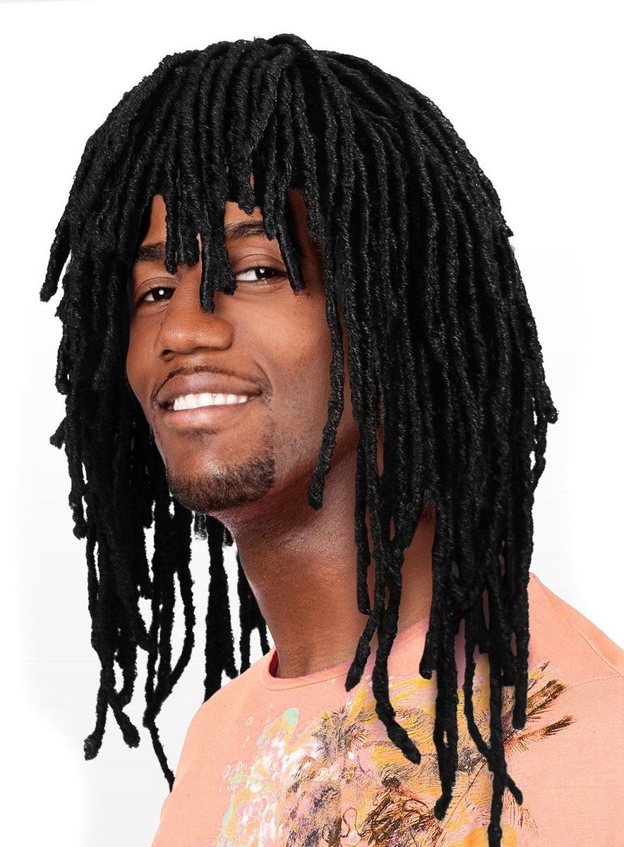 Rasta Pruik - Kostuum pruik voor carnaval