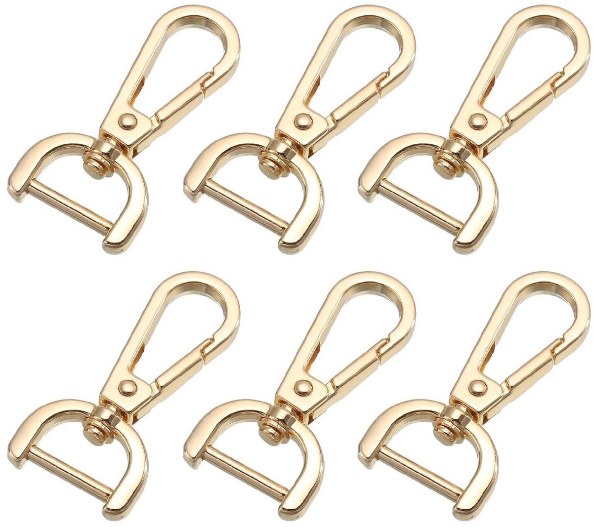 Dailygoods- Sleutelhanger Draaibaar - Karabijnhaak - Musketonhaak - 6