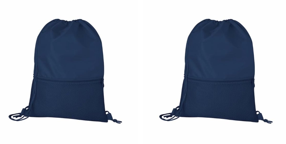 gymtas, sport, gymnastiek, zwemmen, tas, trekkoord, sportschool, waterdicht, reizen, schoenen, school, kleuterschool, kinderen, volwassenen, uniseks, 210D nylon, met voorvak (2 stuks)