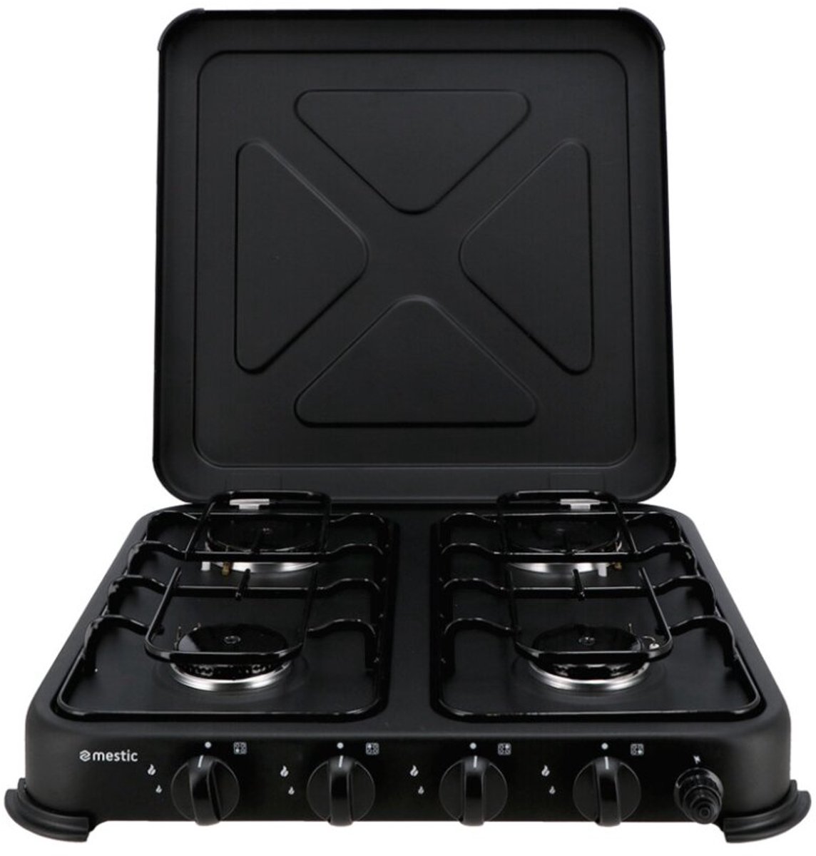 Mestic Kooktoestel MGC-400 – 4 kookpitten - 2x 2200 W, 2x 1200 W - Maximaal vermogen: 6800 W - Campingtoestel