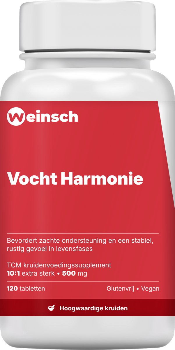 Weinsch Vocht Harmonie (Liu Wei Di Huang Pian) | 10:1 extra sterk | 500mg | 120 tabletten