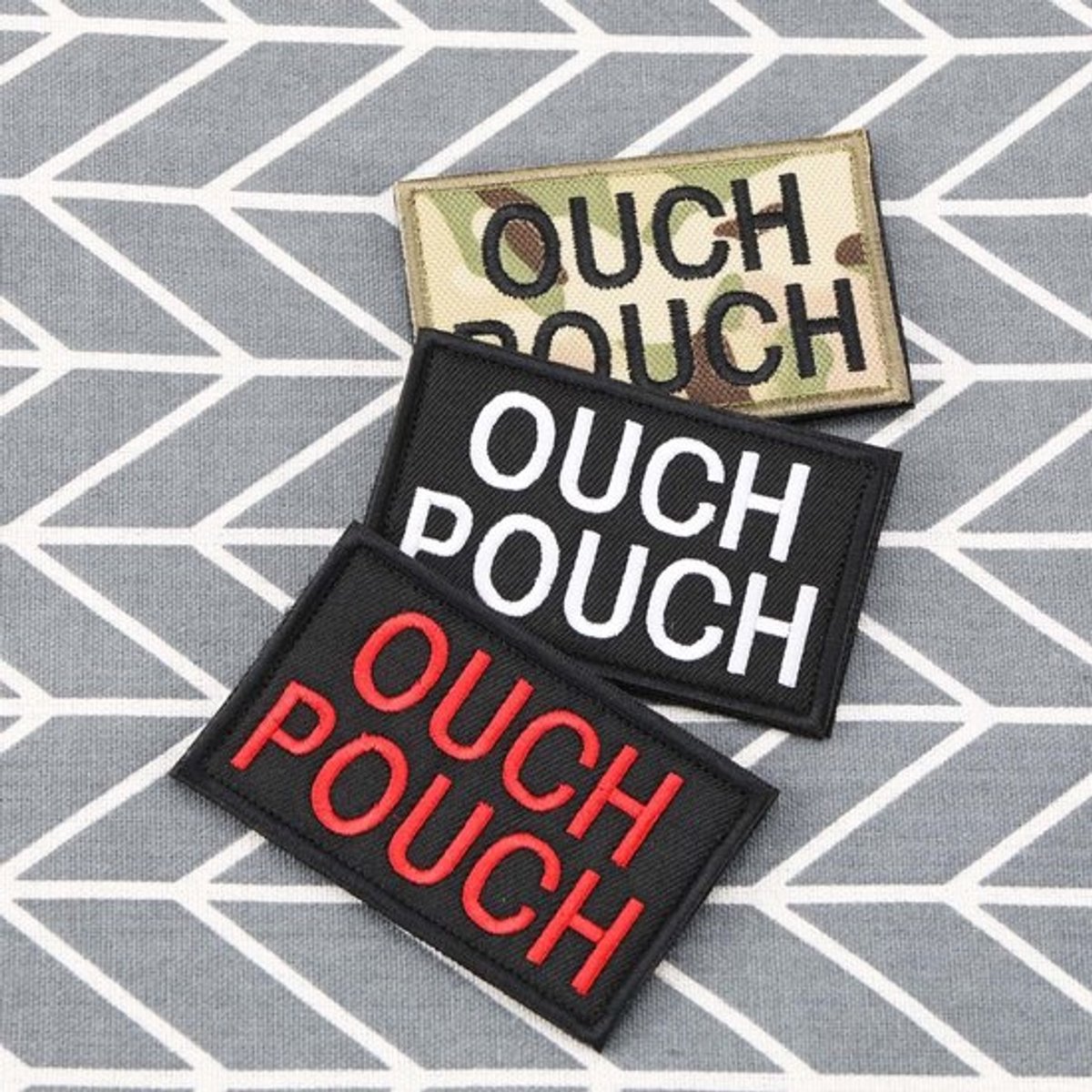 Dailygoods - 3 Stuks Geborduurde Patches voor Kleding en Accessoires