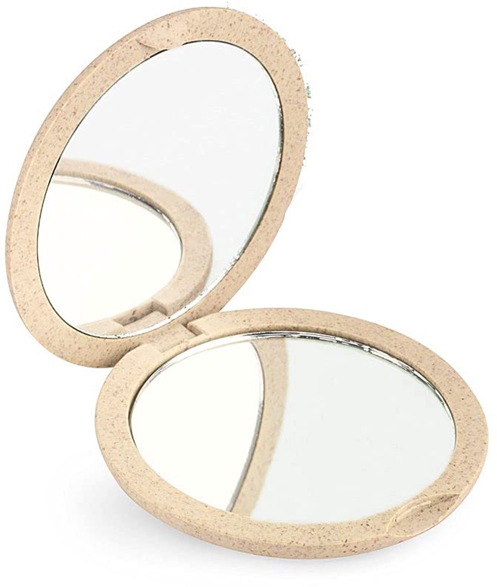 Bolso Natural Fiber Doble Plegable X4 Beige 1 U Gezondheid en persoonlijke verzorging