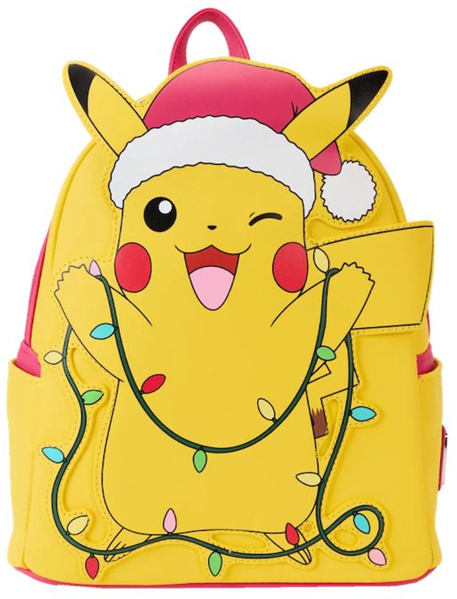 Pokémon Pikachu Xmas Holiday Edition EXCLUSIVE - Glow in the Dark - Rugzak - Loungefly