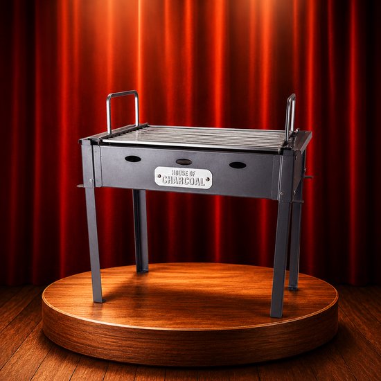 House of Charcoal Grill Eko 25 x 40 cm - Compacte Houtskool BBQ — afbeelding 2