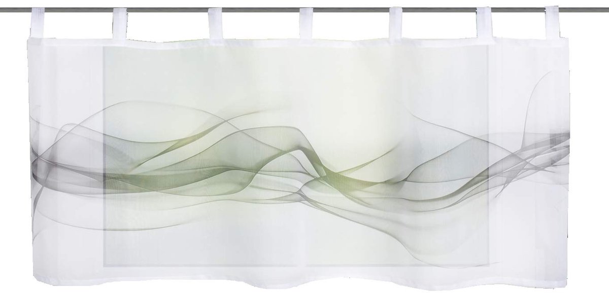 fashion HAZE, polyester, grijs, 45x120 cm