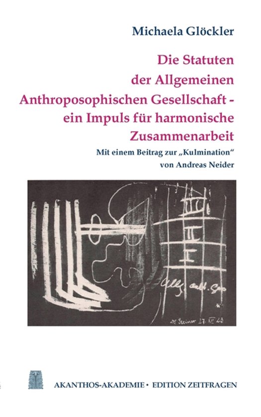 Die Statuten der Allgemeinen Anthroposophischen Gesellschaft - cover