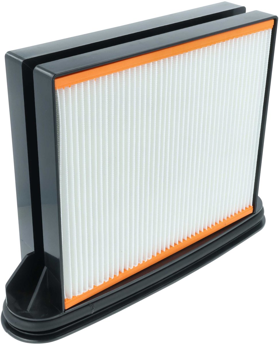 vhbw Plat geplooid filter F8 vervanging voor Milwaukee 4002395351510, 4932373623 voor industriële stofzuigers