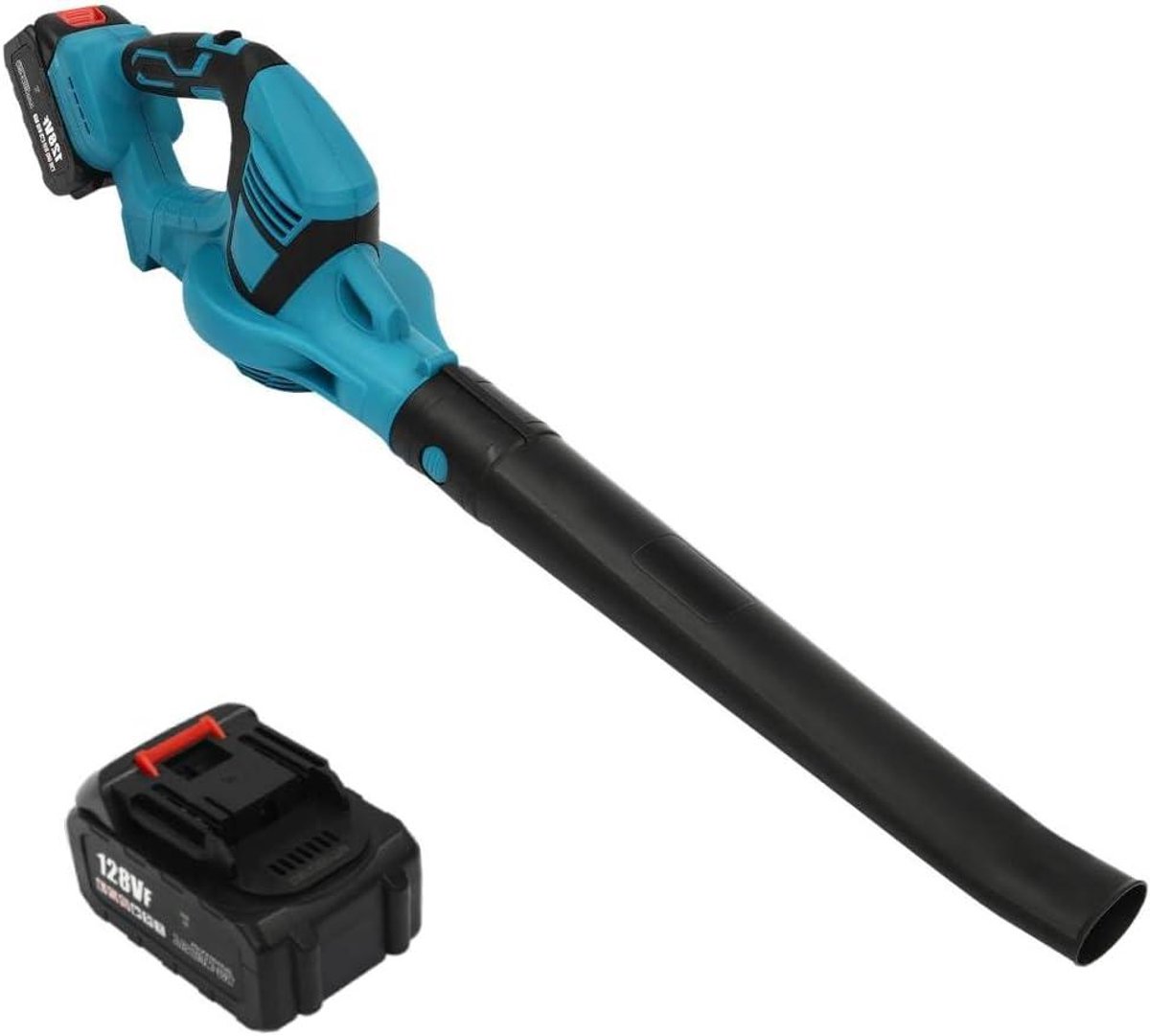 Accu Bladblazer - Elektrische Blazer - Gazononderhoud - Krachtige Turbinewaaier - 680 m³ per uur - Blauw