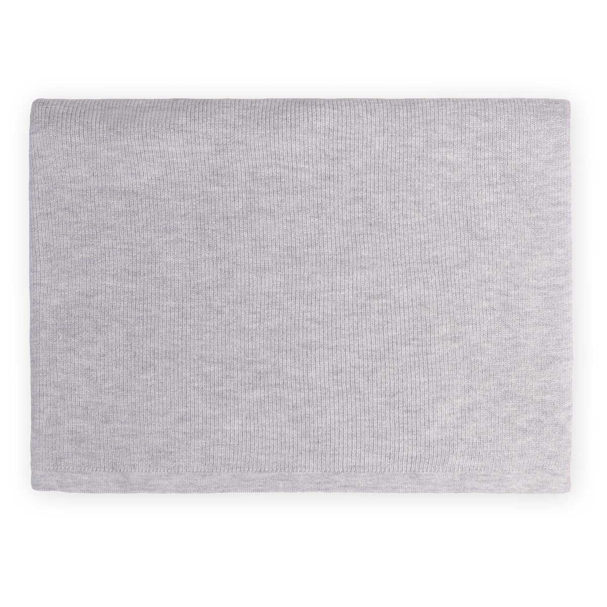 Karē Baby Deken - Wiegdeken - Stijlvol Baby Dekentje - Zacht & Ademend Merino Wol - Mid Grey - 100x140 cm