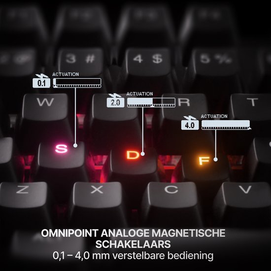 Clavier de Gaming mécanique SteelSeries Apex Pro TKL Gen 3 - Disposition américaine - Rapid Tap