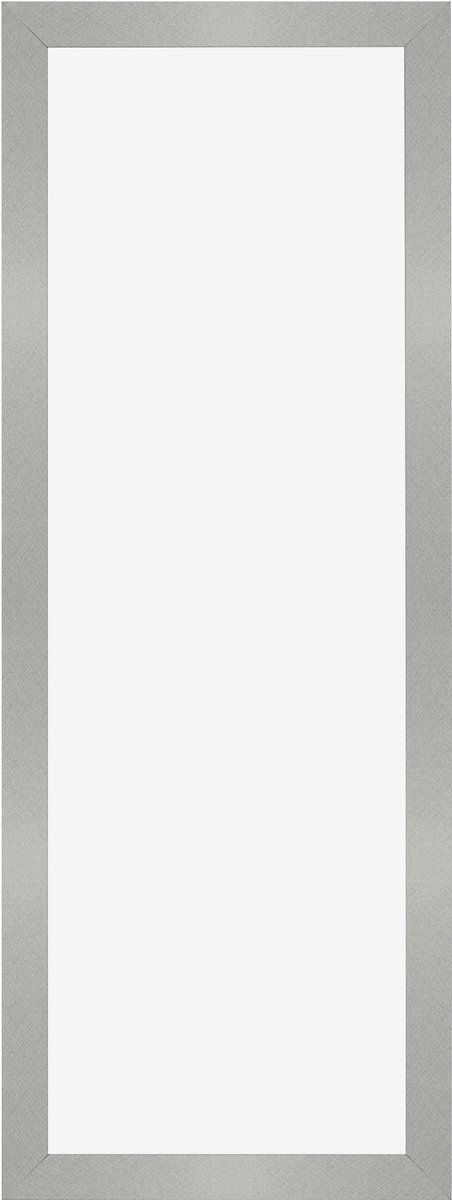 Fotolijst 25x75 cm - MDF - Aluminium Geborsteld - Benno