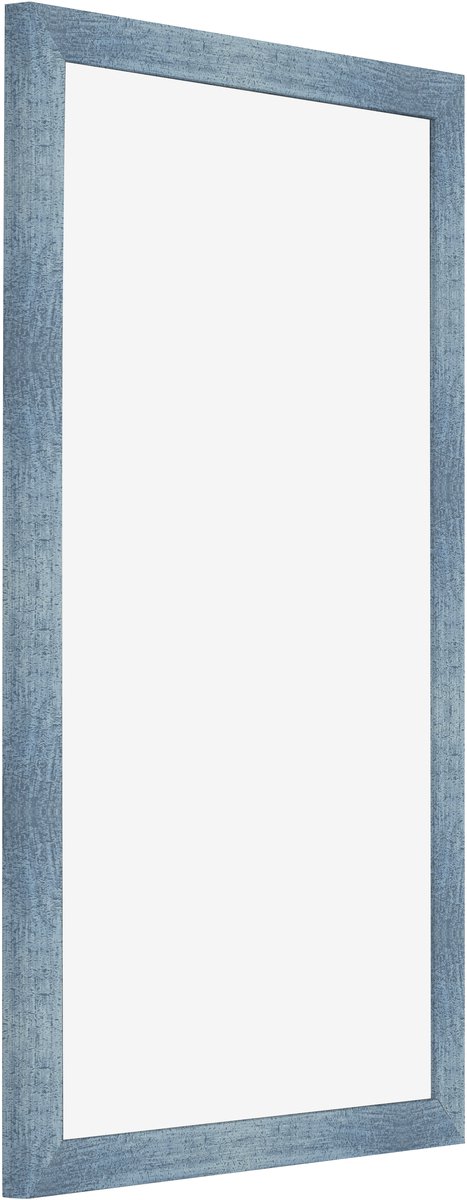 Fotolijst 33x48 cm - MDF - Helder Blauw Geveegd - Benno