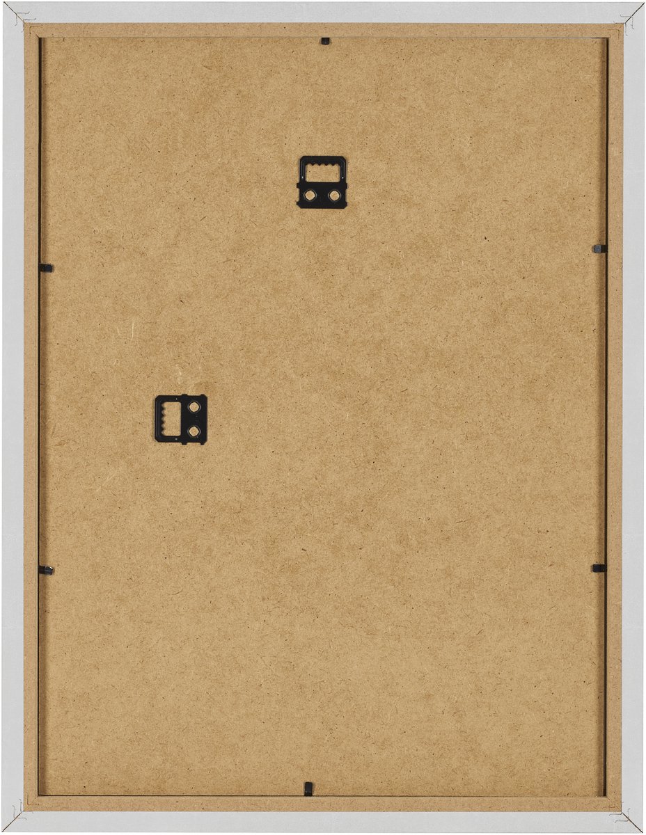 Fotolijst 30x40 cm - MDF - Zilver Glanzend Vintage - Benno