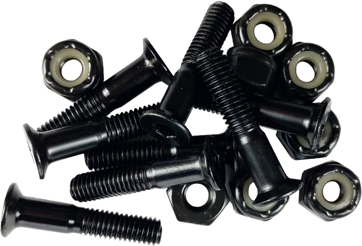 1" Allen hardware (Black)