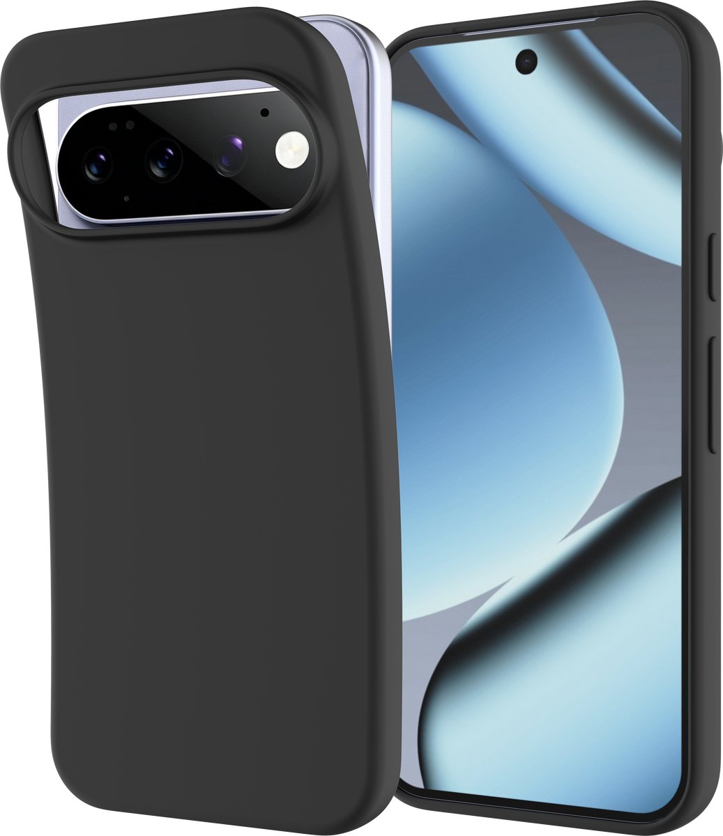 Just in Case hoesje geschikt voor Google Pixel 11 Pro XL Hoesje Siliconen - Flexibele Case - Zwart