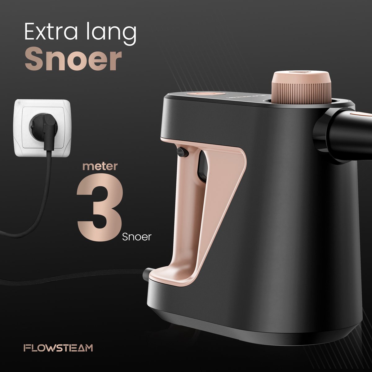 FLOWSTEAM 12-in-1 Krachtige Handstoomreiniger thumbnail 3