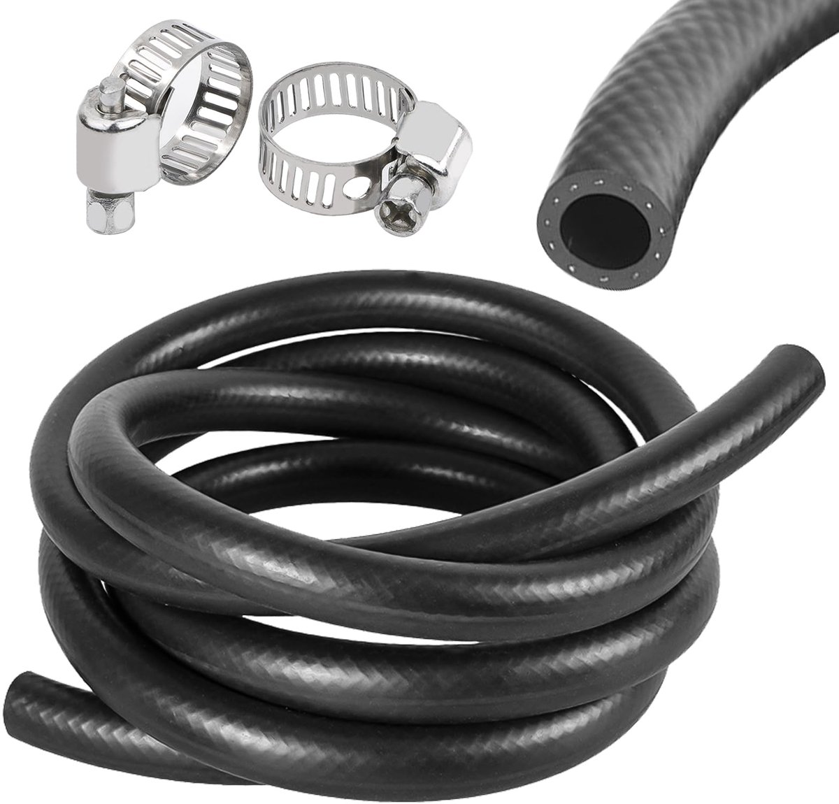 Rubberen slang, koelslang, NBR benzineslang (binnen 16 mm/buiten 23 mm), 1 meter auto brandstofleiding dieselslang, koelwaterslang voor benzine brandstof