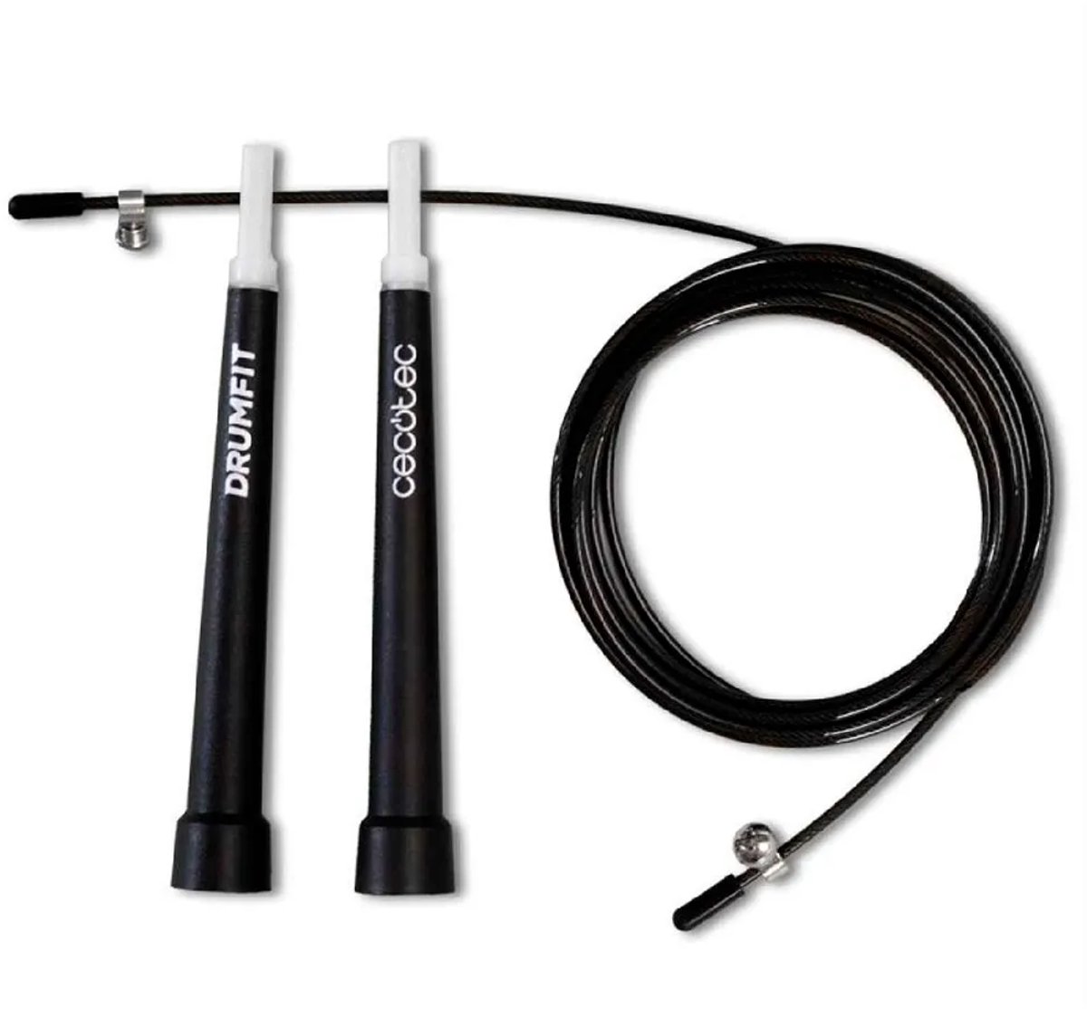 Cecotec Drumfit Speed Springtouw Zilver