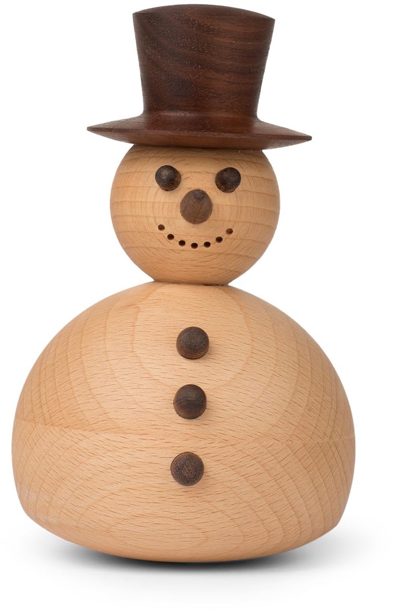 Decoratieve sneeuwman | staandje | FSC-hout | Thor Høy