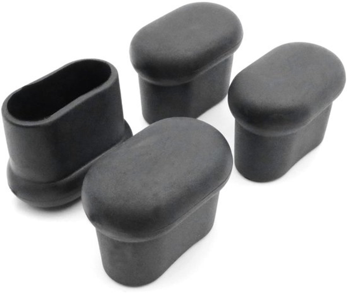 VT Goods - Afdekkappen - Ovale beschermkappen - Zacht PVC - 4 stuks