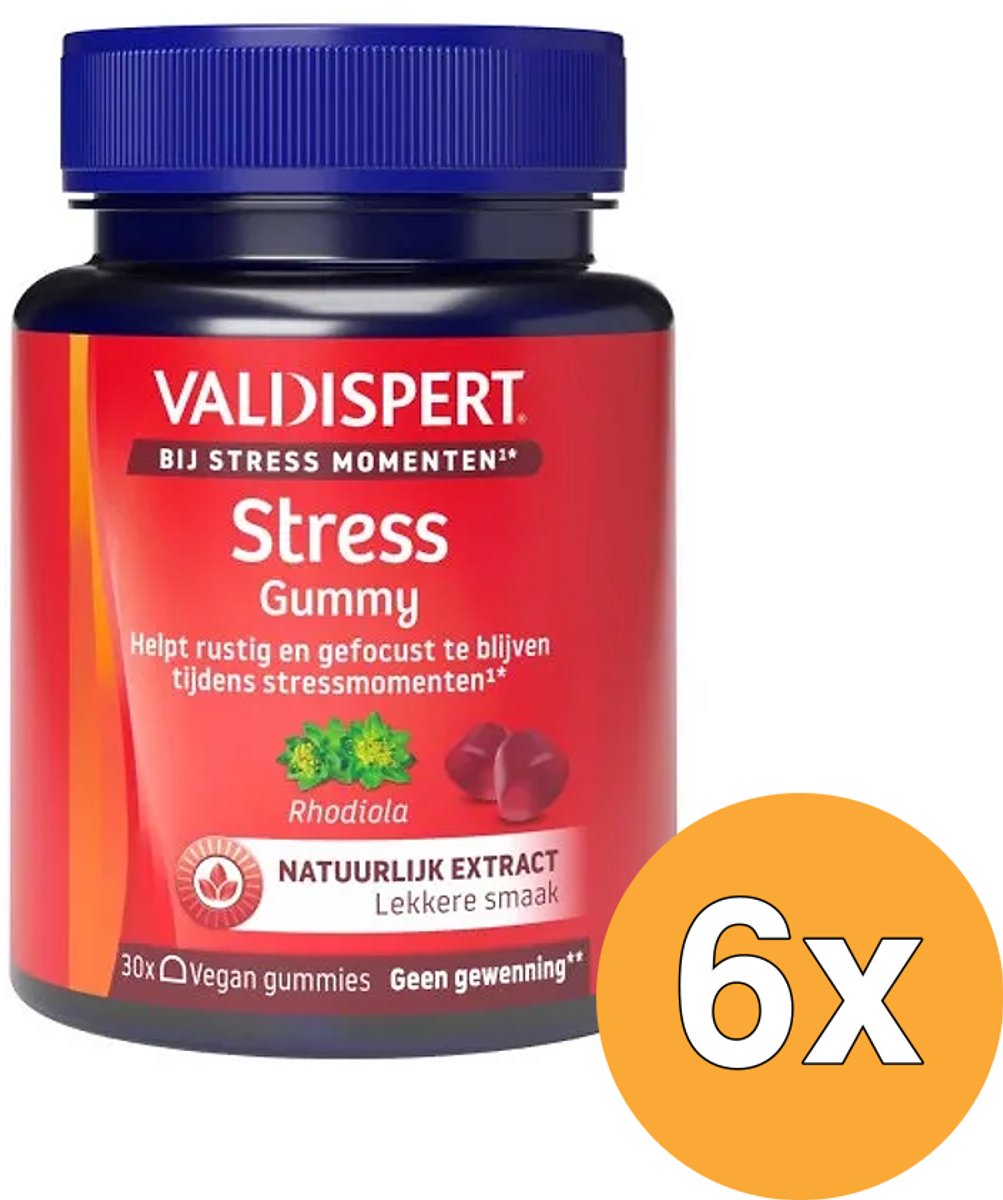 6x Valdispert Stress Gummy (30 gummies)