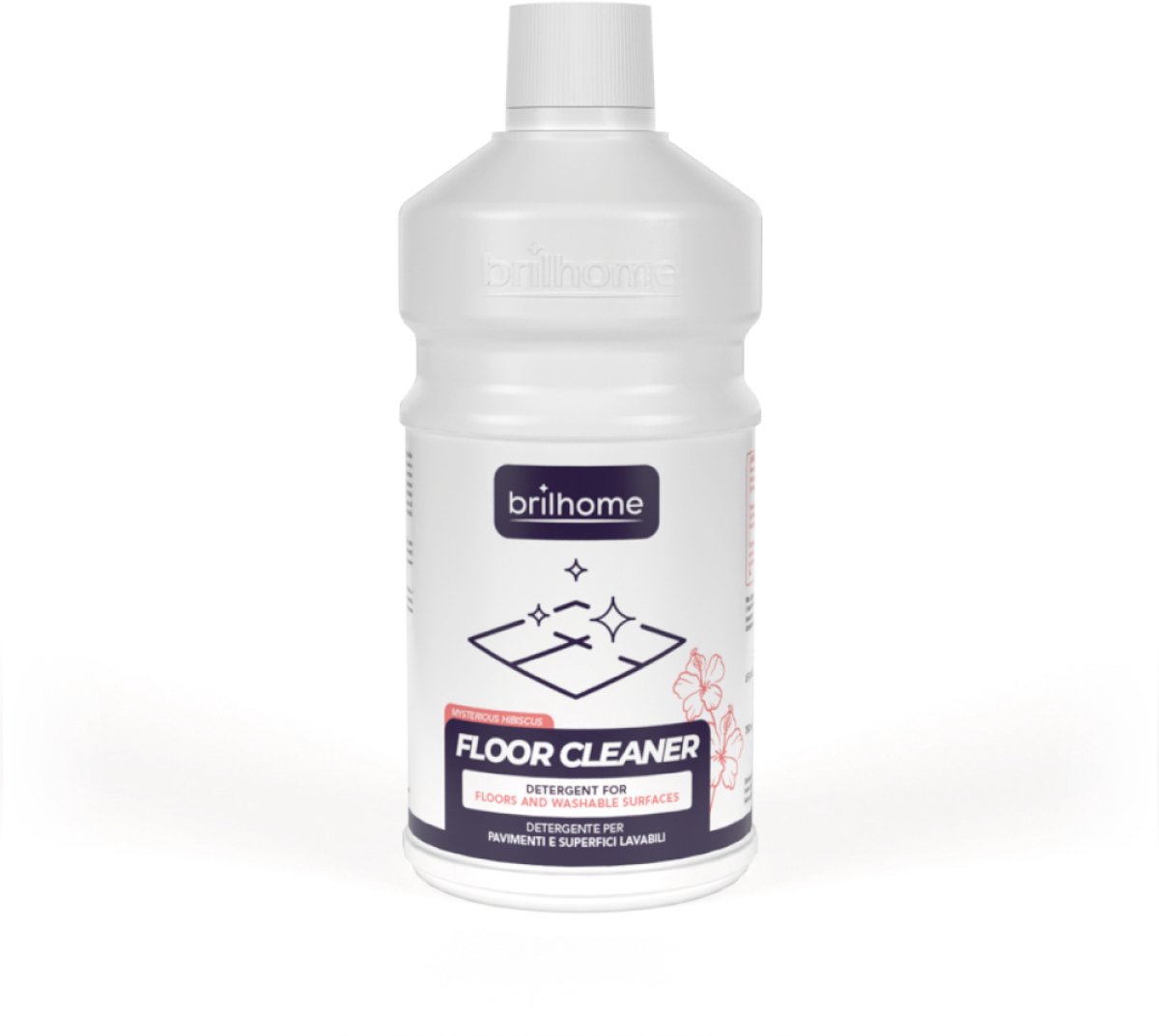 Brilhome - Floor Cleaner – Reinigingsmiddel voor vloeren en afwasbare oppervlakken - 750 ml | Mysterious Hibiscus