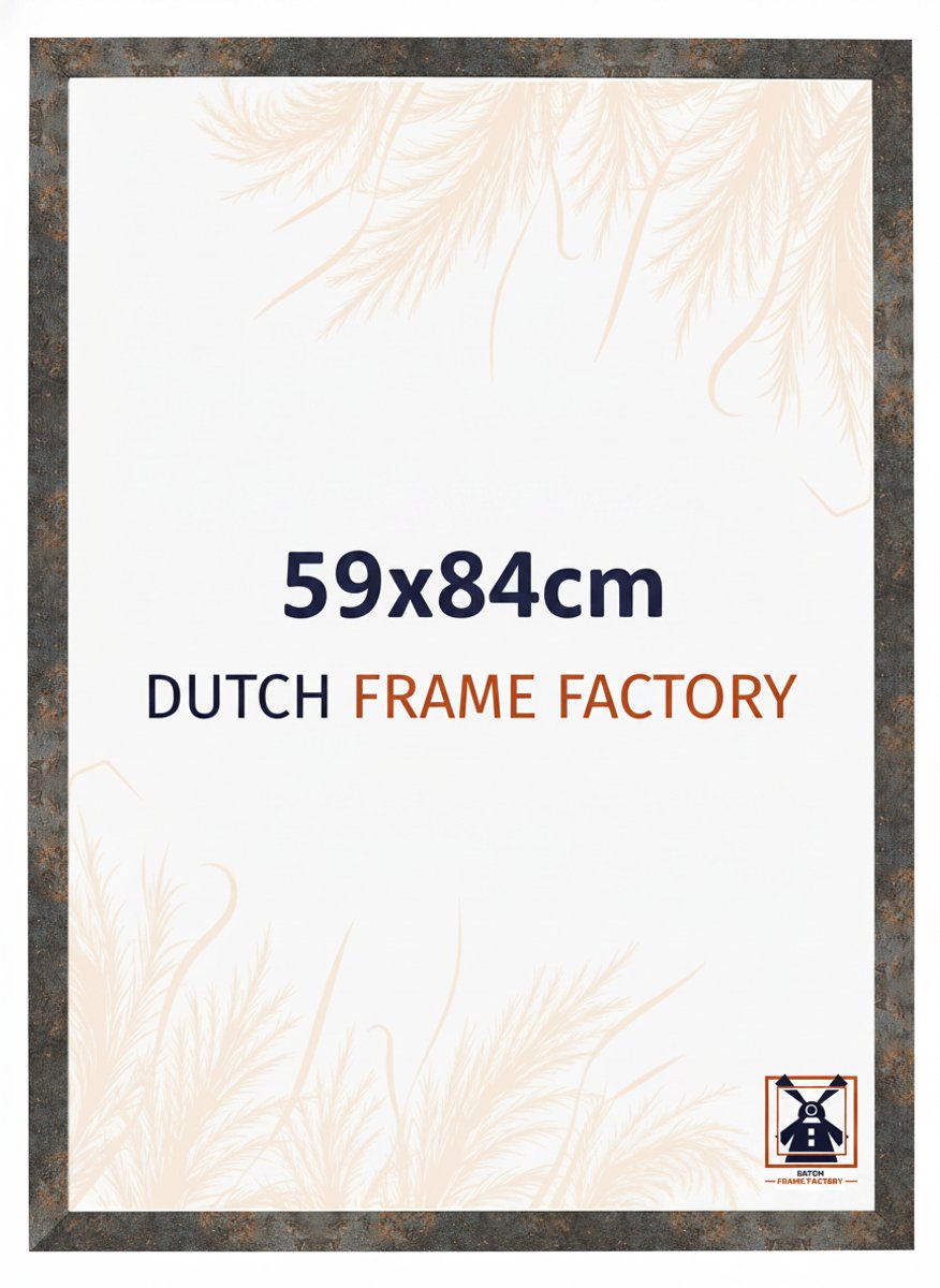 Fotolijst 30x42 cm - MDF - Wit Hoogglans - Benno
