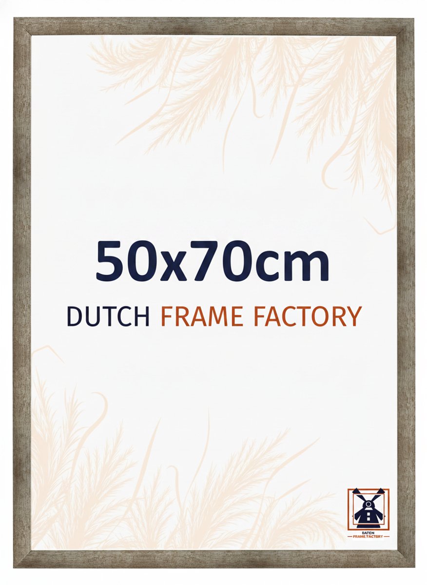 Fotolijst 35x50 cm - MDF - Wit Hoogglans - Benno