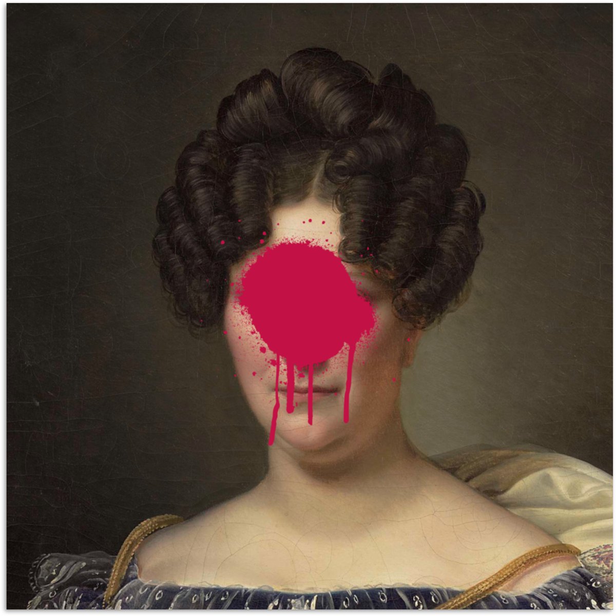 Poster 30x30 cm - Johanna Henriette Engelen - Dubois Drahonet - Verf - Posters - Kamer dec