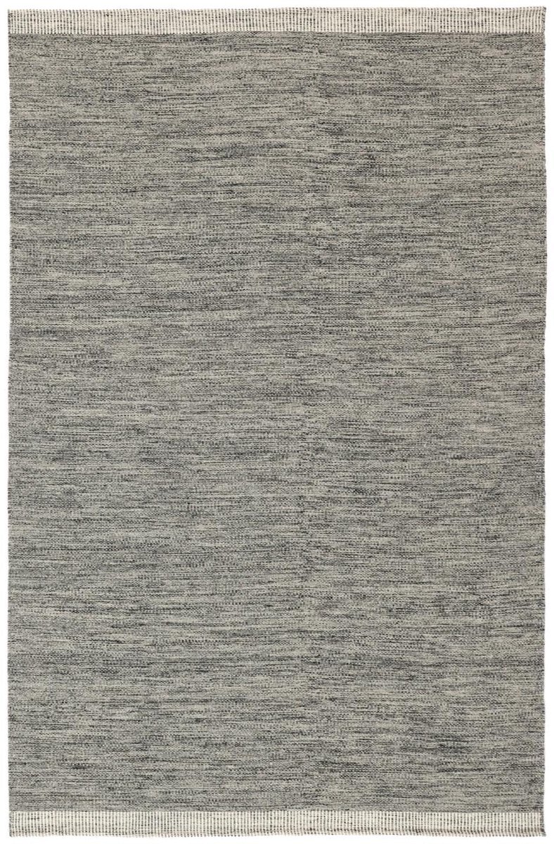 Vloerkleed, 200 x 300 cm, Rechthoekig, Laagpolig, Woonkamer, Eetkamer, Slaapkamer, Alleen chemisch reinigen, Care & Fair gecertificeerd, Donker Grijs