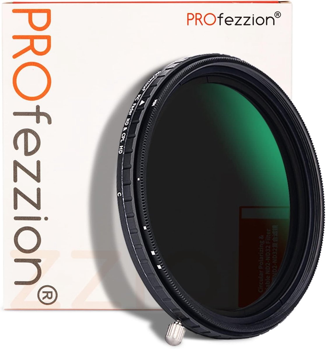 2-in-1 67mm ND en CPL Polarisatiefilter voor Canon EOS R, RP, R6, R6 Mark II en meer camera's en lenzen