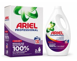 Ariel Professional Color Vloeibaar Wasmiddel 2 x 2,7 Liter - 120 Wasbeurten - Voordeelverpakking
