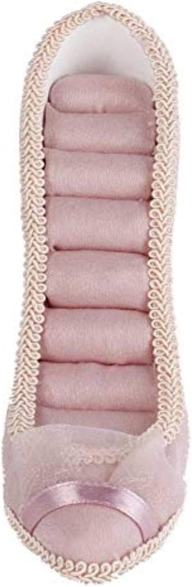 prinsessenjurk ketting sieradenstandaard houder dame model jurk schoenen met creatieve oorbel hanger ketting armband ring sieradenstandaard display (hoge hakken)