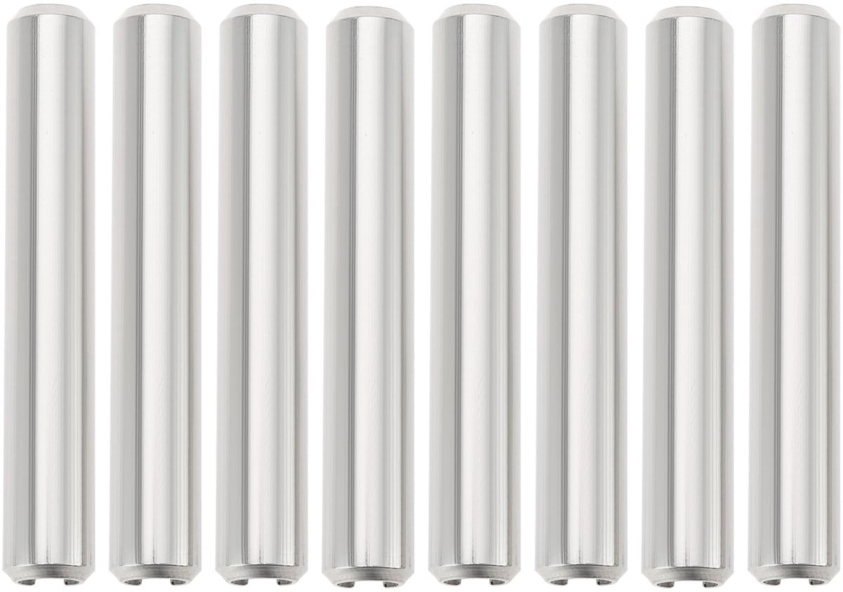 Dailygoods- Deur Scharnier Pins 8 stuks - 304 Roestvrij Staal - M 8 x 55 mm - Compatibel met Ford Escort MK1/MK2 - Sterkte 4.8 - Betrouwbare prestaties - Deurscharnier