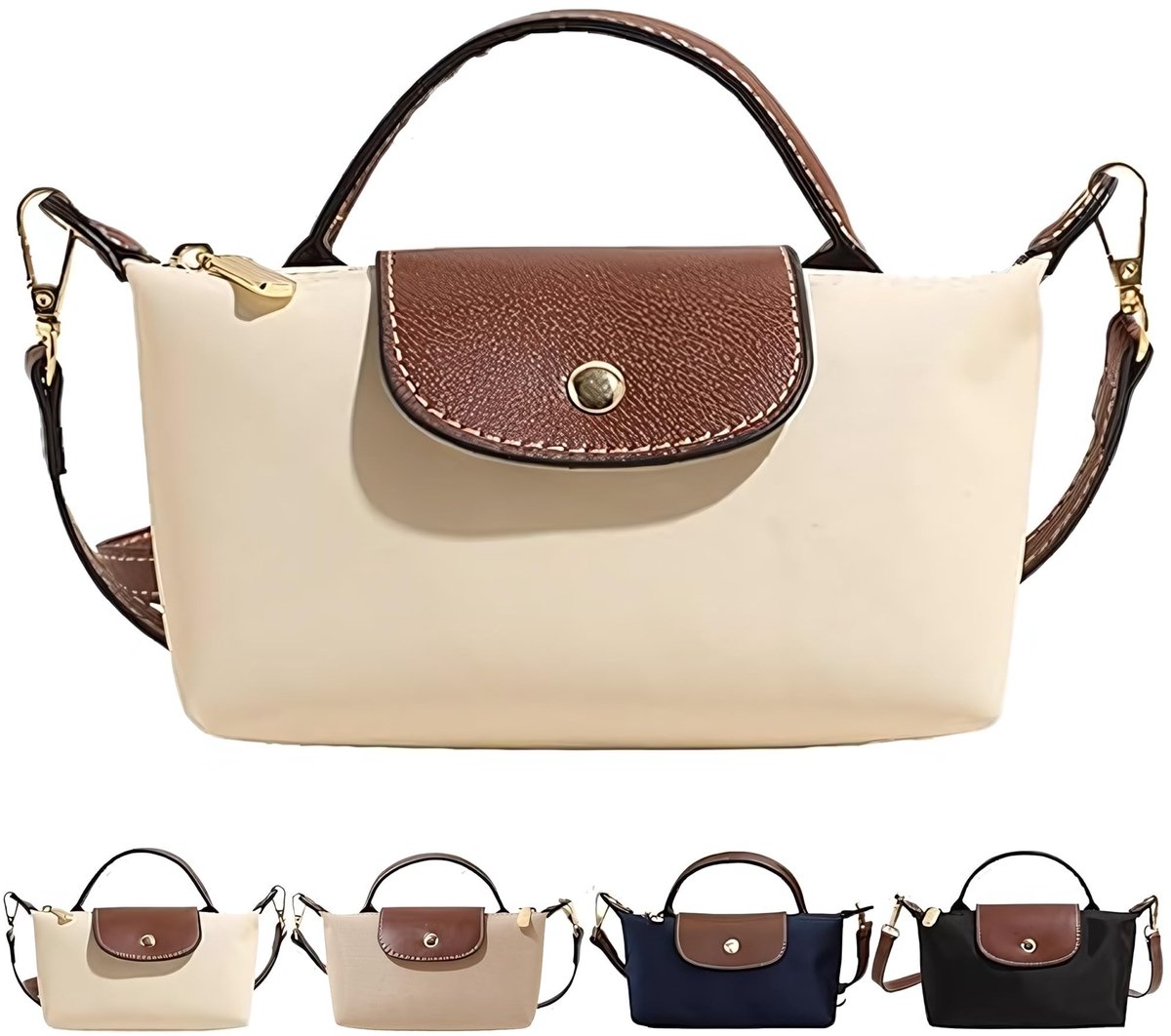 Dailygoods- Handtas Mini - Crossbody Tas - Schoudertas - Waterafstotend Nylon - Verstelbare Riem - Lichtgewicht Design - Crossbodytas