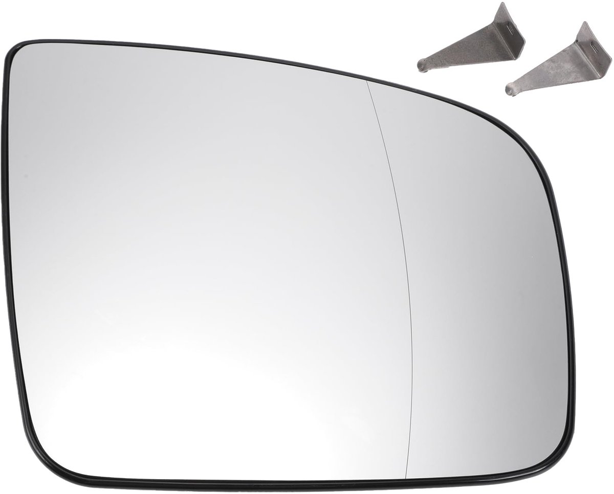 Dailygoods - Auto Buitenspiegel Rechts - Vervangingsglas - Verwarmd Wit - Aspherisch - Geschikt voor Mercedes Viano 2010-2020