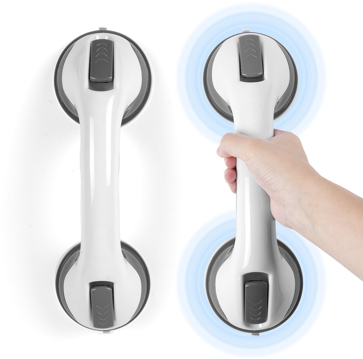 Badkamerbeugels, handrail voor gehandicapten, draagbare handgreep voor douche, badkamer, badkuipen, veiligheidshandrail mobiliteitshulpmiddelen voor ouderen (A-2pcs)
