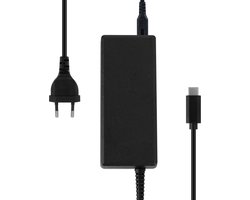 Deltaco Energy - USB-C Laptop Lader - 65W Power Delivery (PD) Snellader - 2m - Zwart