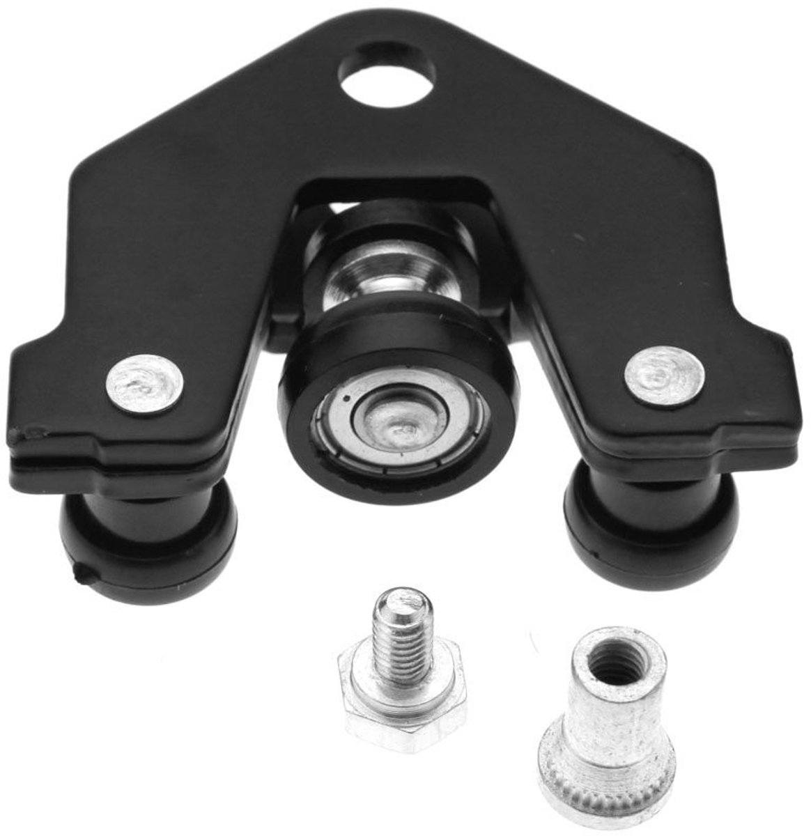 Dailygoods- Schuifdeurrolgeleiding - Scharnier - Geschikt voor Opel/Vauxhall Vivaro 2000-2010 - Zwart - Onderdeel voor passagierszijde - OEM-nummer 7700312012 - Schuifdeurgeleider