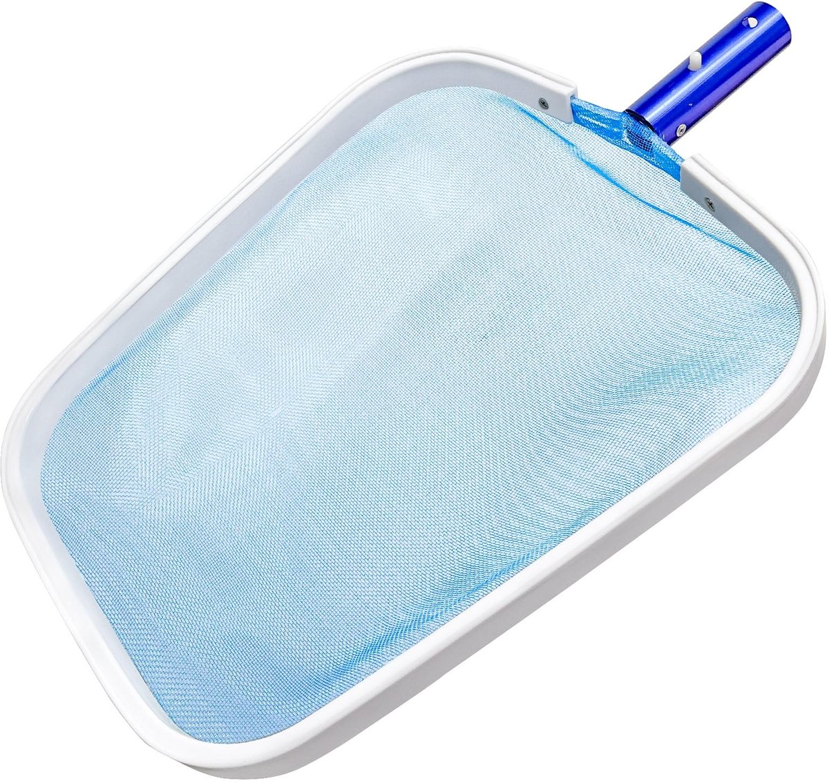 Dailygoods- Zwembadschepnet Fijnmazig - Vijver Schepnet voor Bodemvuil - Zwembadaccessoires - Bladschepnet - Onderhoud - Eenvoudig te Bedienen - Vijverschepnet