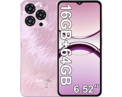 OUKITEL C3 Smartphone-5000mAh-16GB RAM-64GB ROM-13MP-6,52" HD-Android 14-Dual 4G-OTG-GPS