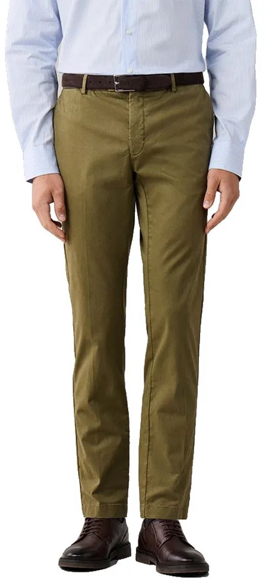 Hackett Kensington Chino Broek Groen 36 / 32 Man