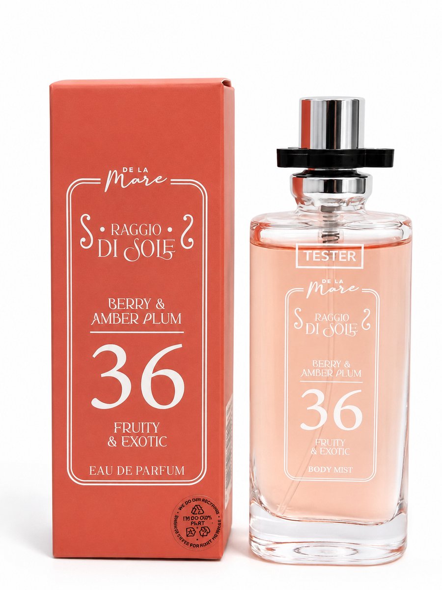 DLM - RAGGIO DI SOLE - Berry & AMBER PLUM nr36 - 15ml Eau de Parfum