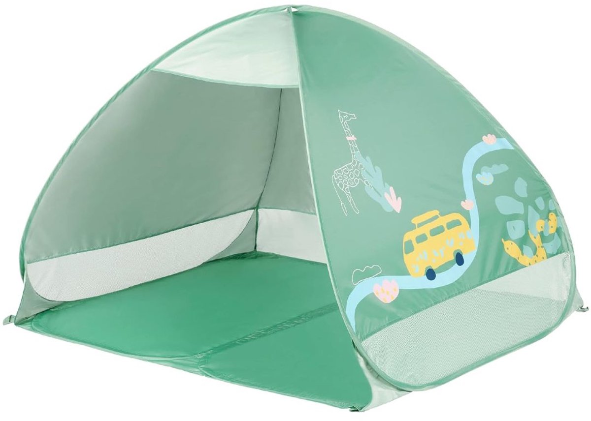 Zavio® Strandtent UV Bescherming - Strandparasol - Strandtentje Pop Up