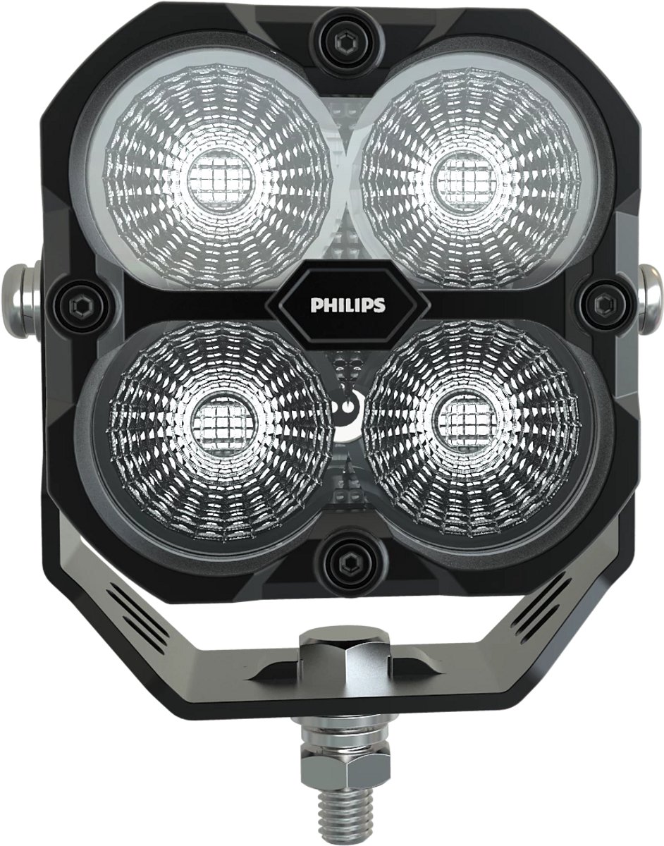 Philips Ultinon Drive 5000 LED Werklamp - 3 Inch Schijnwerper - IP69K Waterbestendig - 2450 Lumen