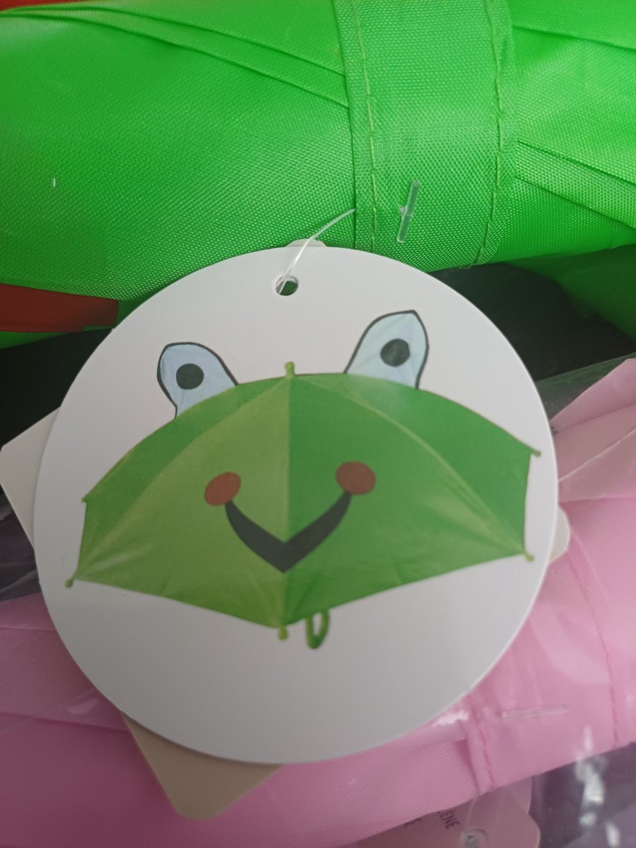 Kinderparaplu model kikker